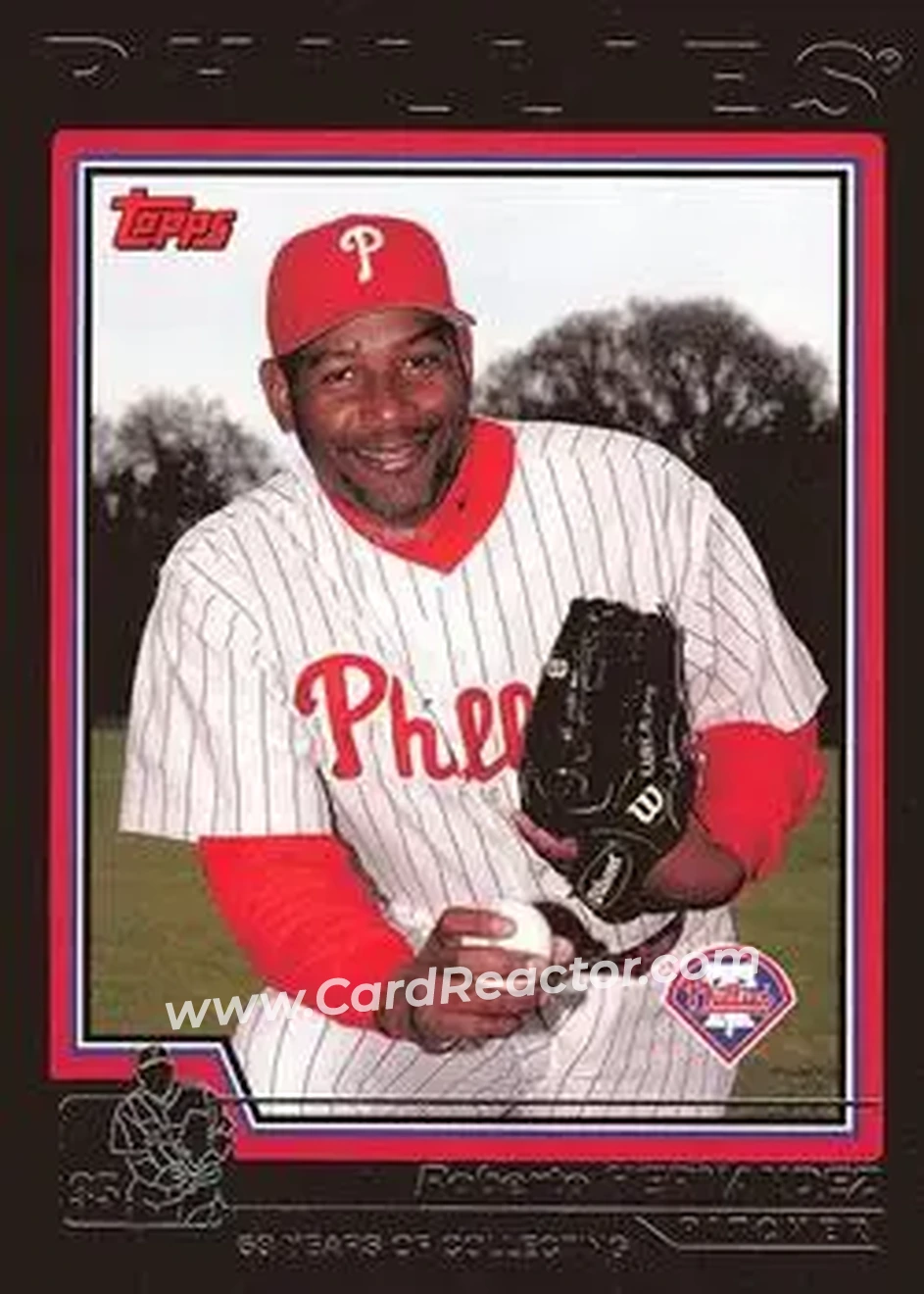 2004 Topps - Black #571 - Roberto Hernandez - Philadelphia Phillies - Front