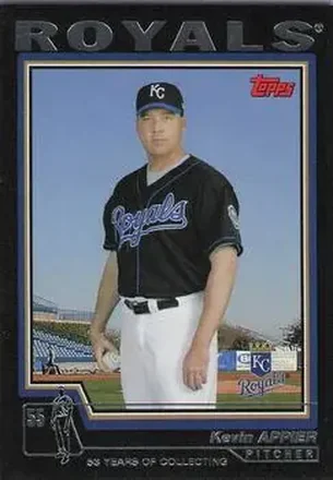 2004 Topps - Black #573 - Kevin Appier - Kansas City Royals