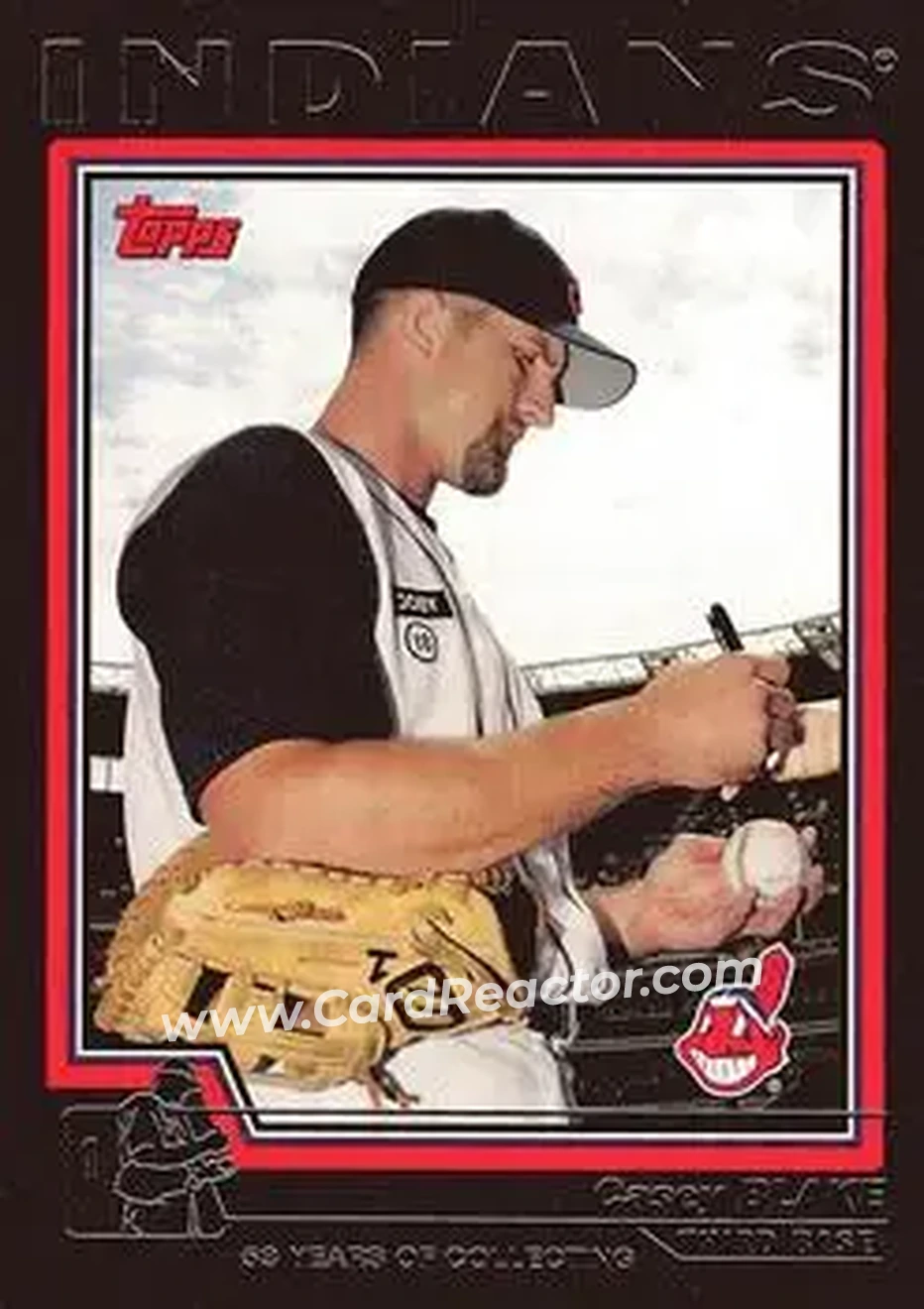 2004 Topps - Black #577 - Casey Blake - Cleveland Indians - Front 2004 Topps - Black #577 - Casey Blake - Cleveland Indians - Front