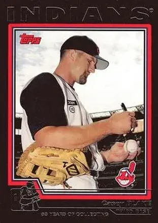2004 Topps - Black #577 - Casey Blake - Cleveland Indians