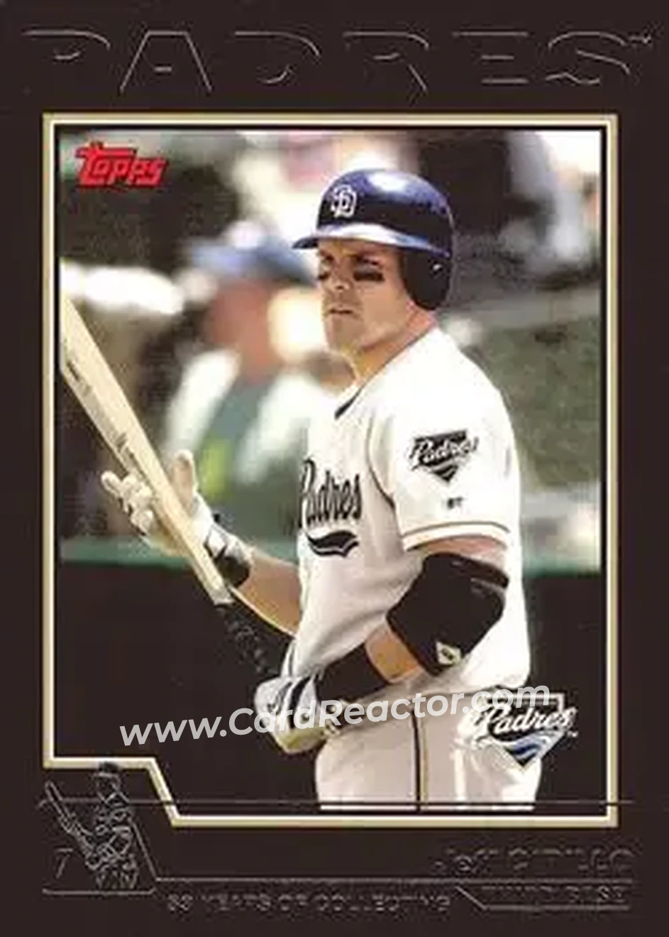 2004 Topps - Black #585 - Jeff Cirillo - San Diego Padres - Front