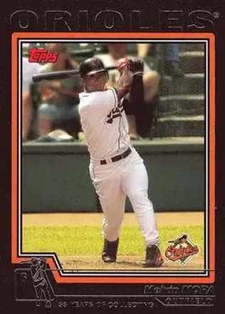 2004 Topps - Black #588 - Melvin Mora - Baltimore Orioles