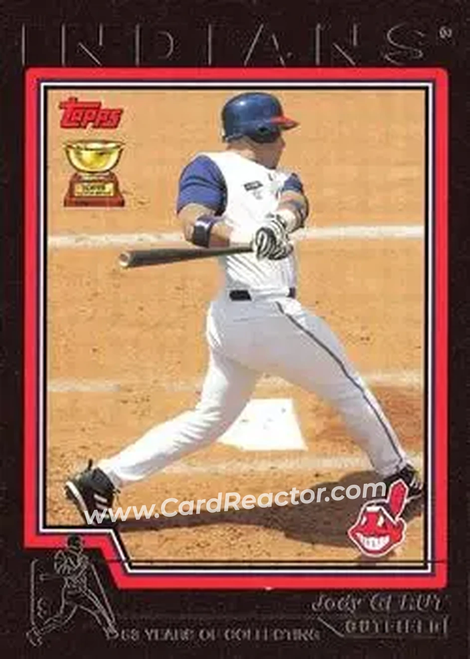 2004 Topps - Black #592 - Jody Gerut - Cleveland Indians - Front