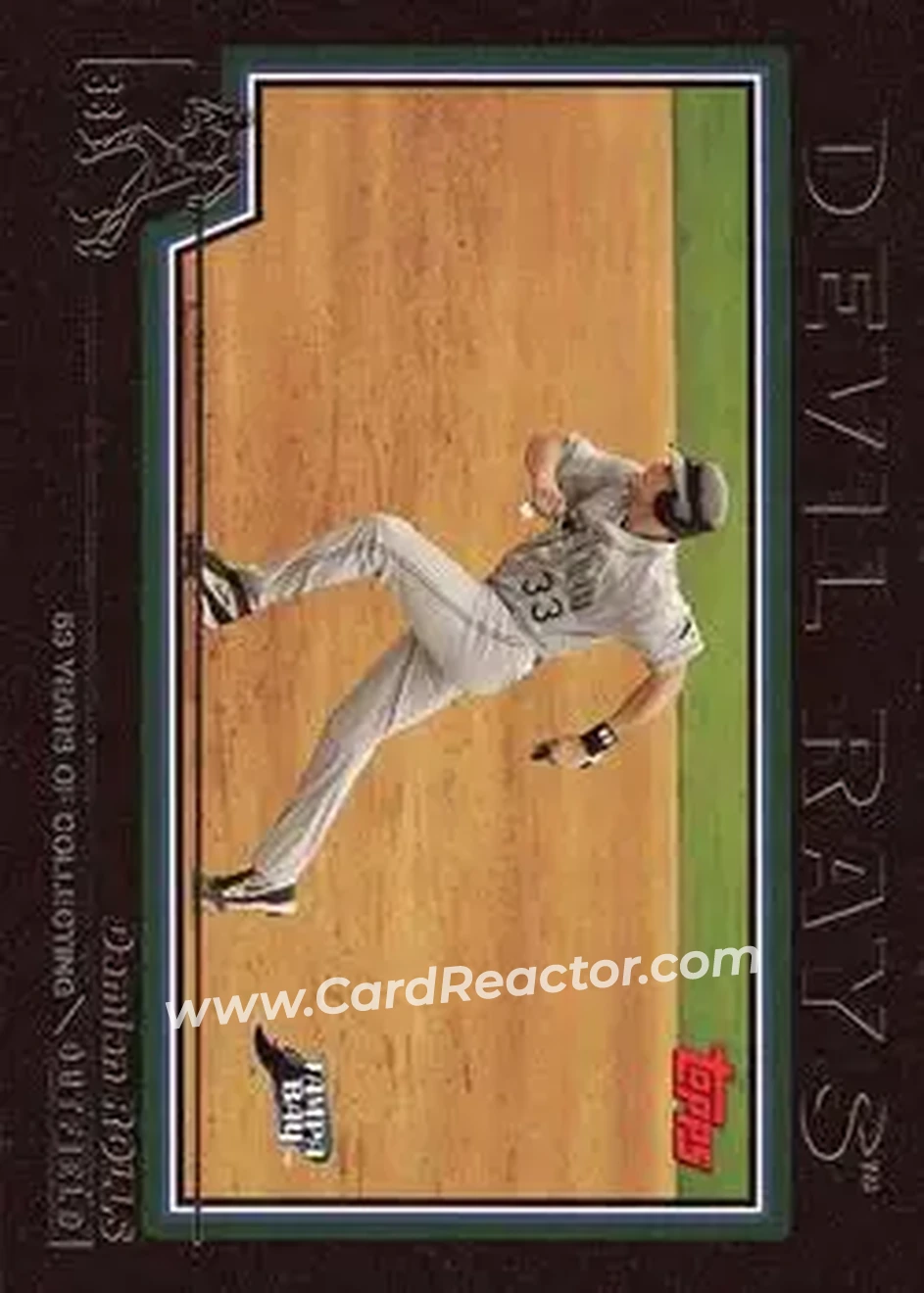 2004 Topps - Black #603 - Damian Rolls - Tampa Bay Devil Rays - Front