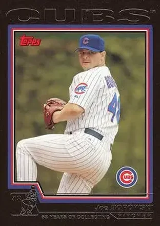 2004 Topps - Black #608 - Joe Borowski - Chicago Cubs