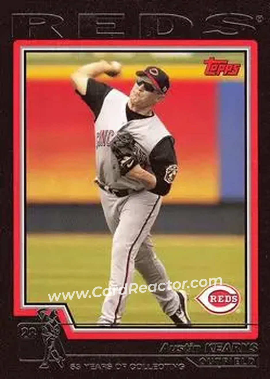 2004 Topps - Black #610 - Austin Kearns - Cincinnati Reds - Front