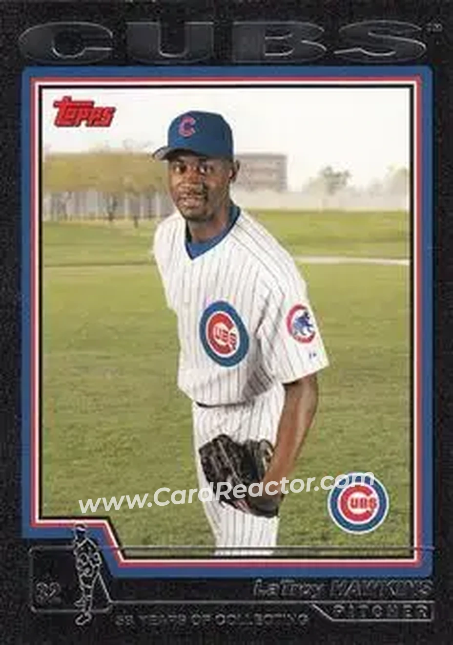 2004 Topps - Black #614 - LaTroy Hawkins - Chicago Cubs - Front