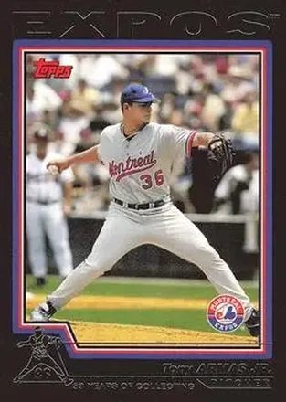 2004 Topps - Black #615 - Tony Armas, Jr. - Montreal Expos