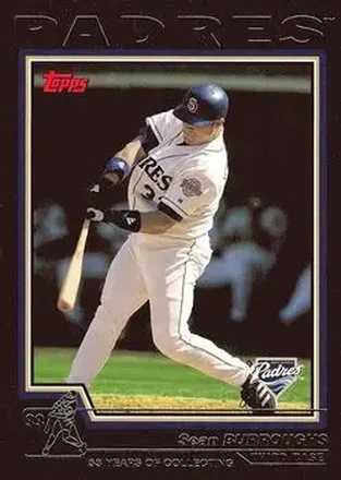 2004 Topps - Black #619 - Sean Burroughs - San Diego Padres
