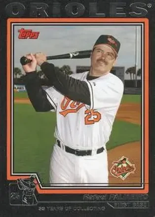 2004 Topps - Black #620 - Rafael Palmeiro - Baltimore Orioles
