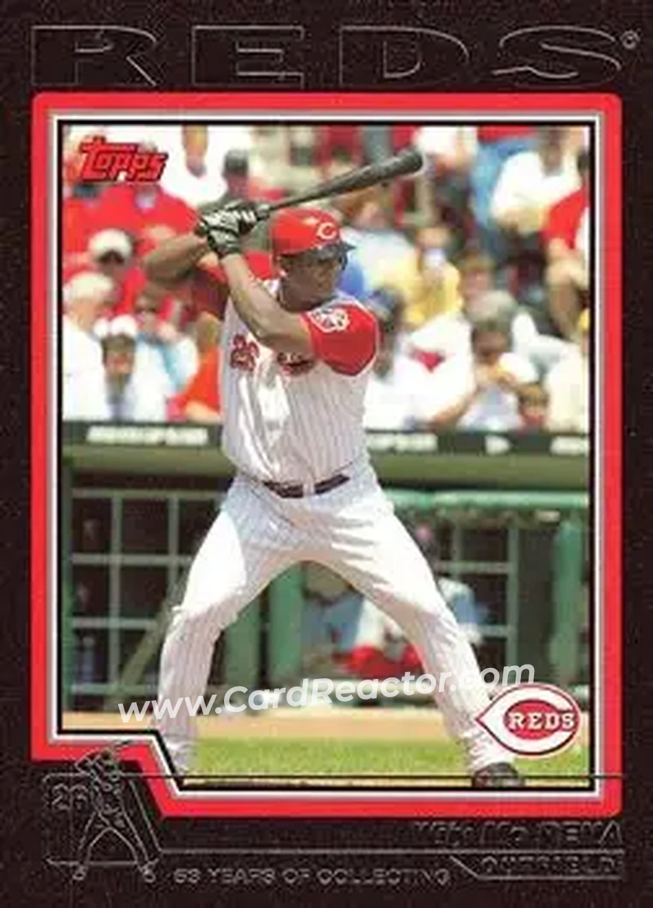 2004 Topps - Black #625 - Wily Mo Pena - Cincinnati Reds - Front