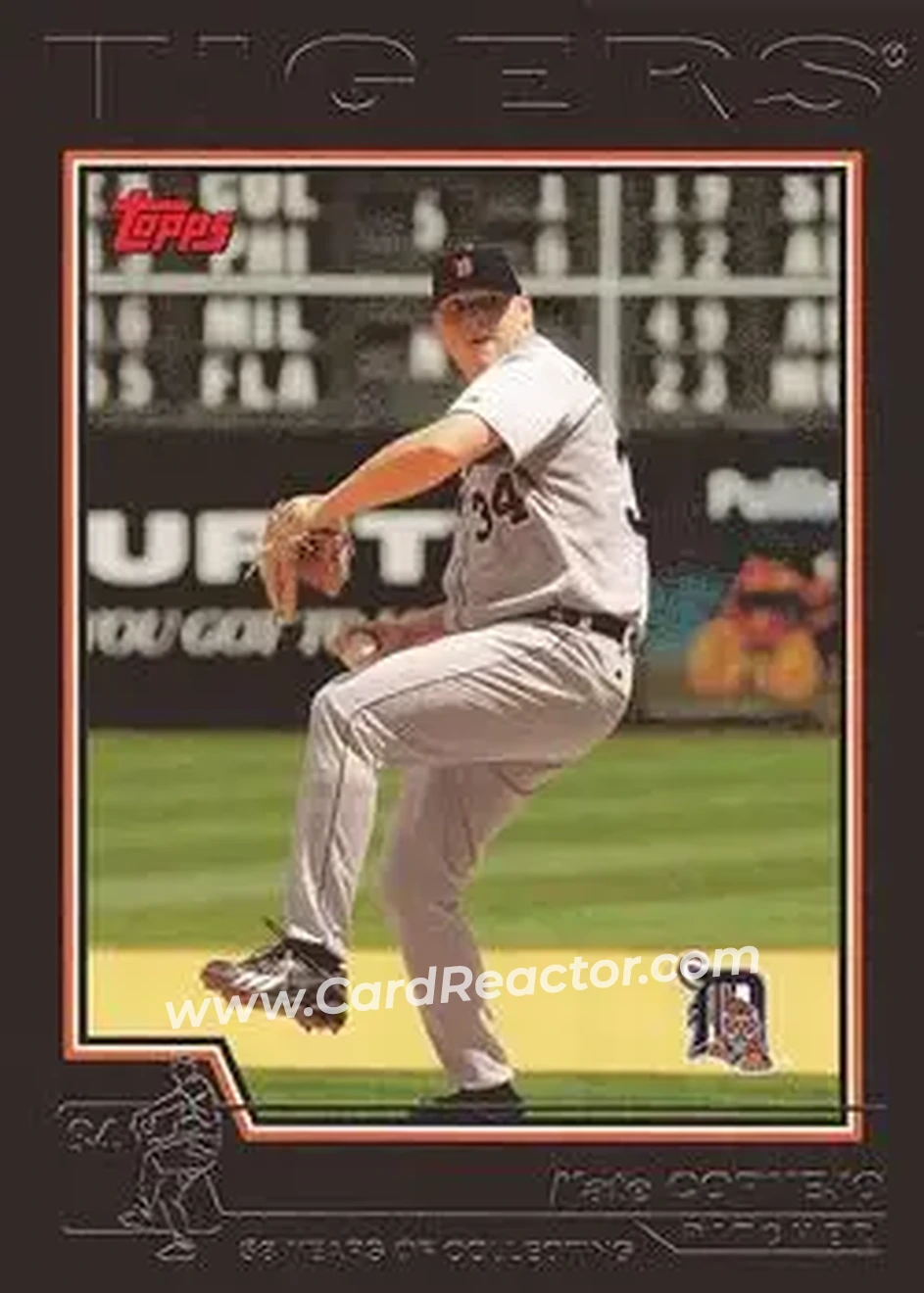 2004 Topps - Black #626 - Nate Cornejo - Detroit Tigers - Front