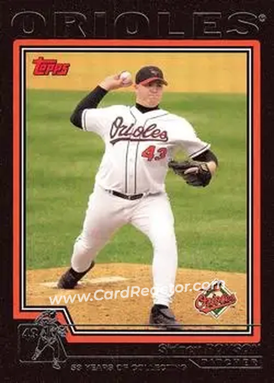 2004 Topps - Black #631 - Sidney Ponson - San Francisco Giants - Front 2004 Topps - Black #631 - Sidney Ponson - San Francisco Giants - Front