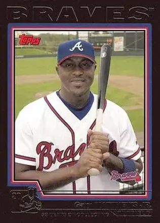 2004 Topps - Black #632 - Gary Matthews - Atlanta Braves