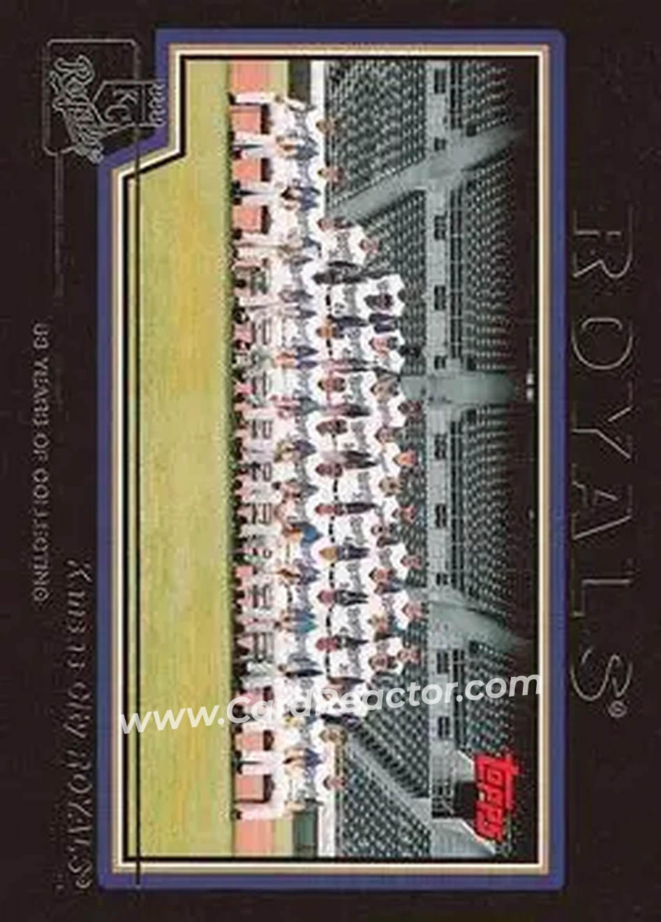 2004 Topps - Black #651 - Kansas City Royals - Kansas City Royals - Front