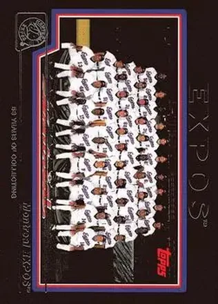 2004 Topps - Black #655 - Montreal Expos - Montreal Expos