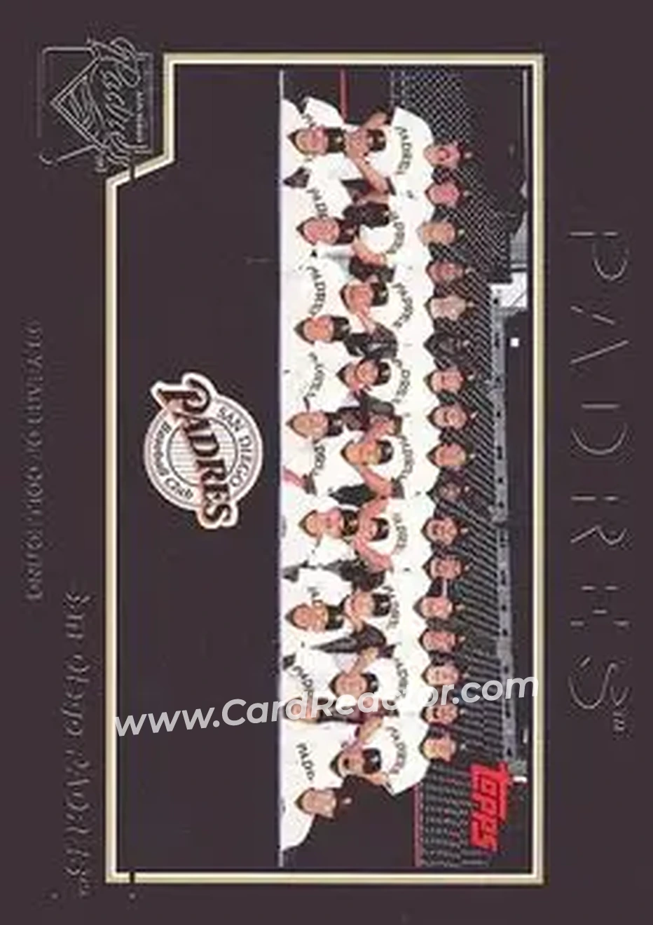 2004 Topps - Black #661 - San Diego Padres - San Diego Padres - Front