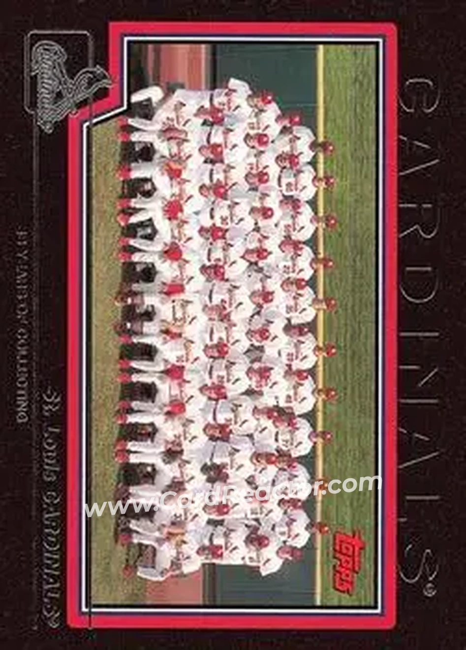 2004 Topps - Black #664 - St. Louis Cardinals - St. Louis Cardinals - Front 2004 Topps - Black #664 - St. Louis Cardinals - St. Louis Cardinals - Front
