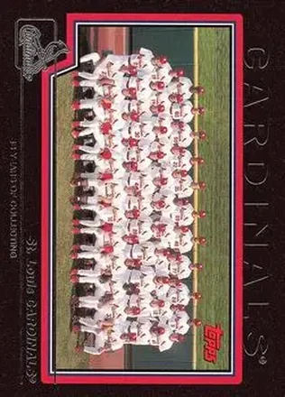 2004 Topps - Black #664 - St. Louis Cardinals - St. Louis Cardinals