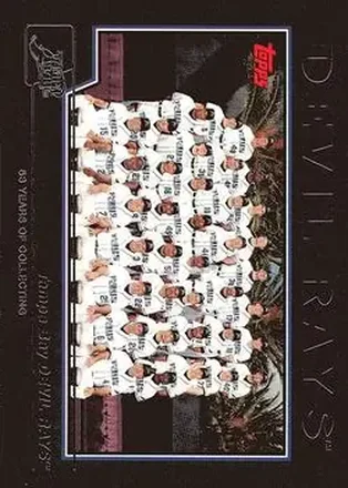 2004 Topps - Black #665 - Tampa Bay Devil Rays - Tampa Bay Devil Rays