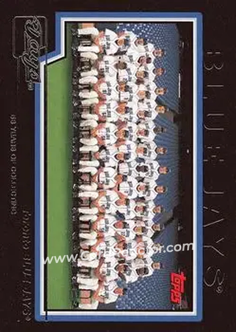 2004 Topps - Black #667 - Toronto Blue Jays - Toronto Blue Jays - Front