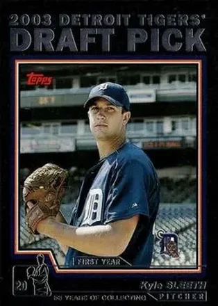 2004 Topps - Black #668 - Kyle Sleeth - Detroit Tigers