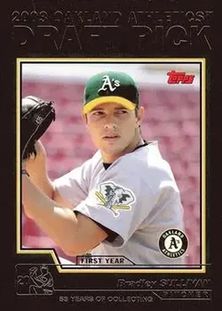 2004 Topps - Black #669 - Brad Sullivan - Oakland Athletics