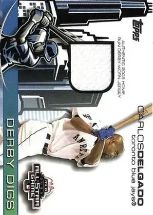 2004 Topps - Derby Digs #DDR-CD - Carlos Delgado - Toronto Blue Jays