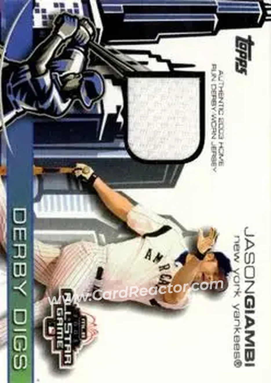 2004 Topps - Derby Digs #DDR-JG - Jason Giambi - New York Yankees - Front