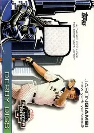 2004 Topps - Derby Digs #DDR-JG - Jason Giambi - New York Yankees
