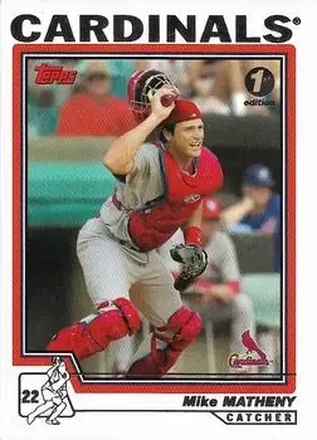 2004 Topps 1st Edition #6 Mike Matheny