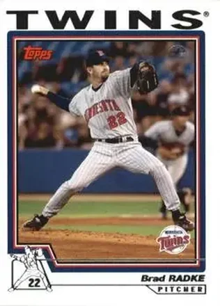 2004 Topps 1st Edition #32 - Brad Radke - Minnesota Twins