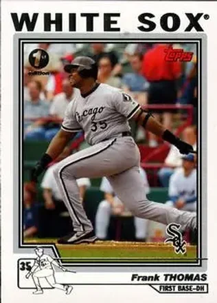 2004 Topps 1st Edition #49 - Frank Thomas - Chicago White Sox
