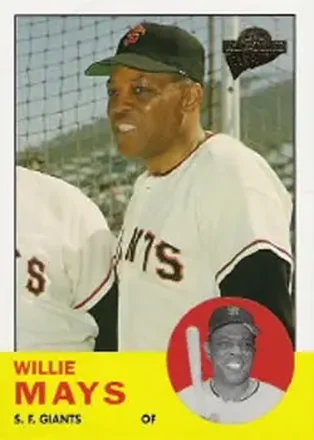 2004 Topps All-Time Fan Favorites #1 Willie Mays