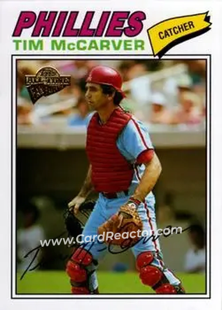 2004 Topps All-Time Fan Favorites #4 - Tim McCarver - Philadelphia Phillies - Front 2004 Topps All-Time Fan Favorites #4 - Tim McCarver - Philadelphia Phillies - Front