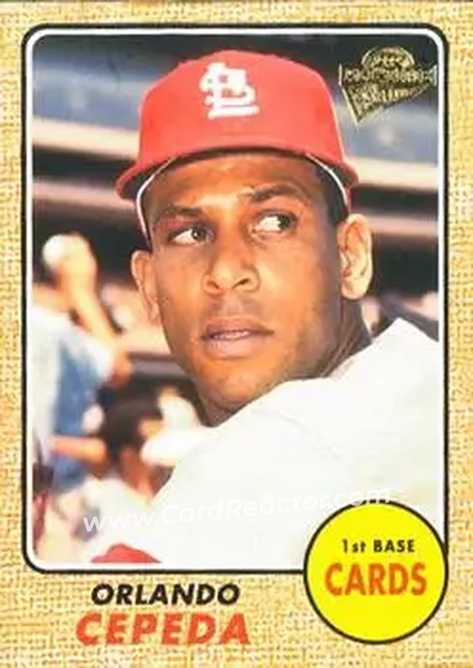 2004 Topps All-Time Fan Favorites #14 - Orlando Cepeda - St. Louis Cardinals - Front
