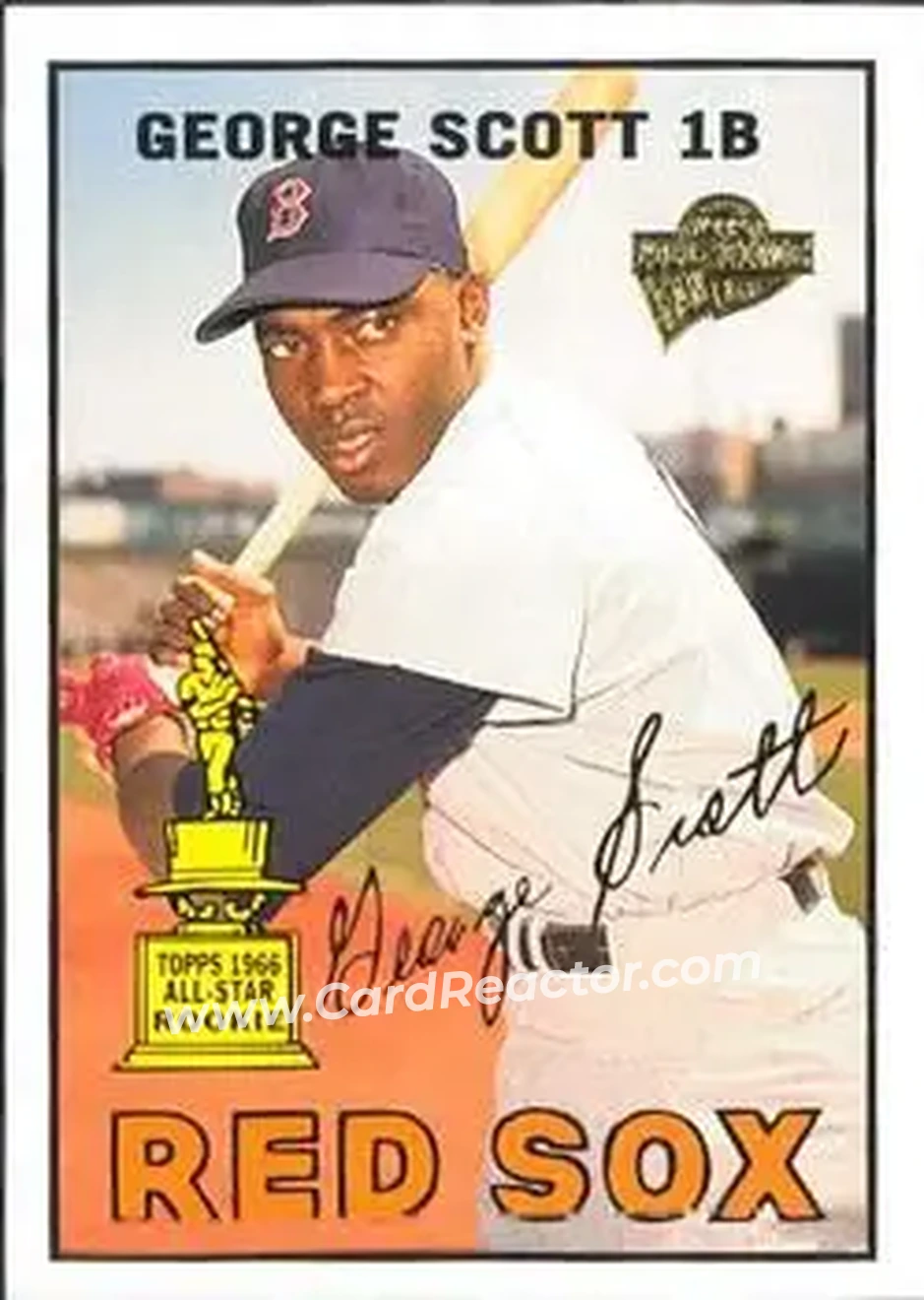 2004 Topps All-Time Fan Favorites #17 - George Scott - Boston Red Sox - Front