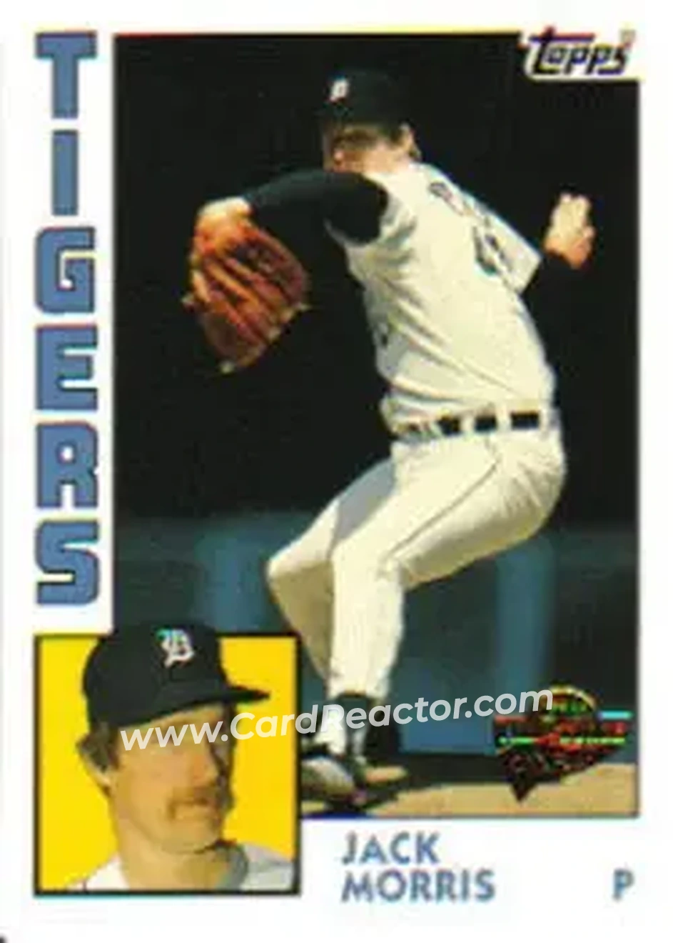 2004 Topps All-Time Fan Favorites #23 - Jack Morris - Detroit Tigers - Front