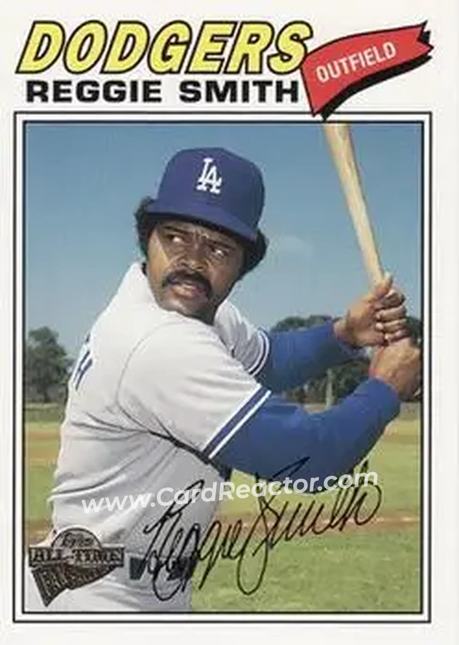 2004 Topps All-Time Fan Favorites #27 - Reggie Smith - Los Angeles Dodgers - Front