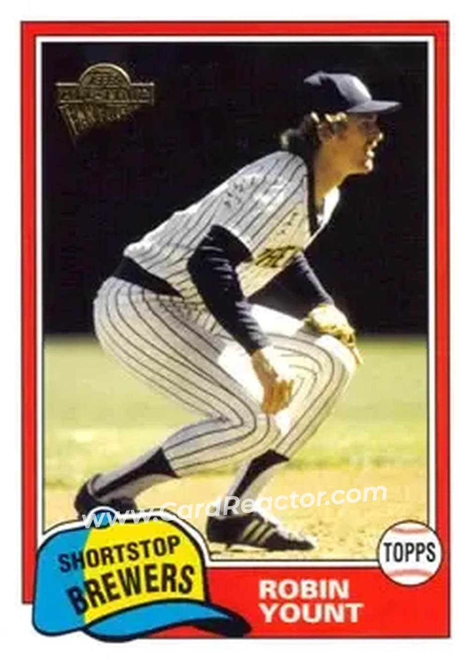 2004 Topps All-Time Fan Favorites #28 - Robin Yount - Milwaukee Brewers - Front