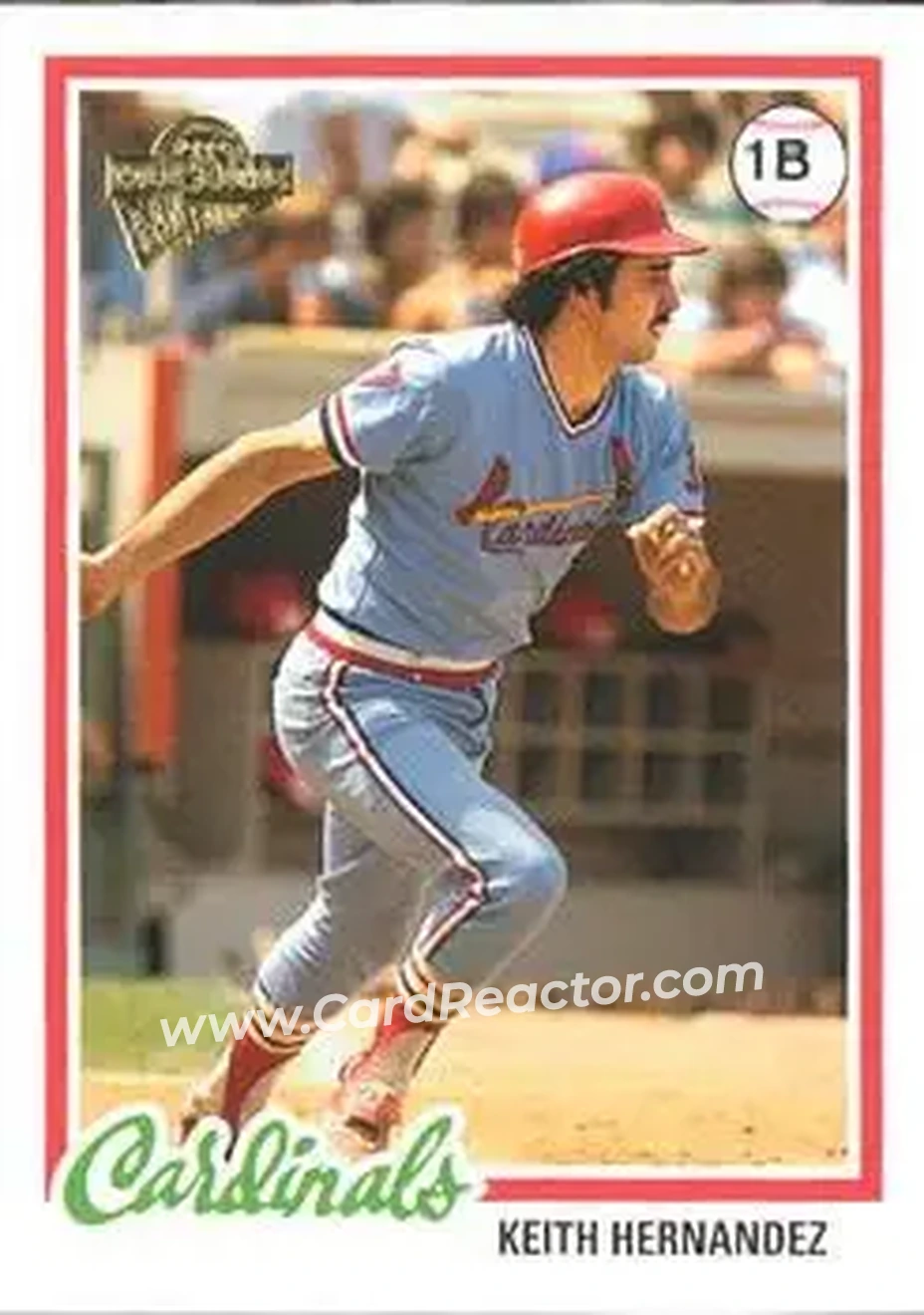 2004 Topps All-Time Fan Favorites #33 - Keith Hernandez - St. Louis Cardinals - Front 2004 Topps All-Time Fan Favorites #33 - Keith Hernandez - St. Louis Cardinals - Front