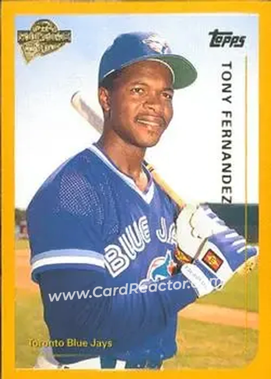 2004 Topps All-Time Fan Favorites #34 - Tony Fernandez - Toronto Blue Jays - Front