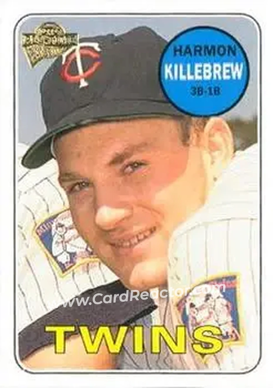 2004 Topps All-Time Fan Favorites #36 - Harmon Killebrew - Minnesota Twins - Front
