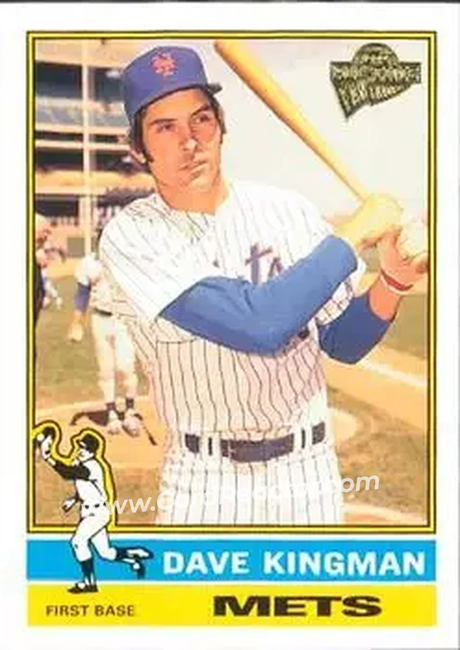 2004 Topps All-Time Fan Favorites #37 - Dave Kingman - New York Mets - Front