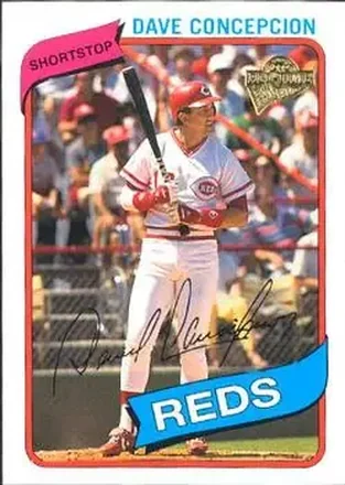 2004 Topps All-Time Fan Favorites #45 - Dave Concepcion - Cincinnati Reds
