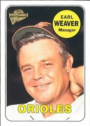 2004 Topps All-Time Fan Favorites #64 Earl Weaver