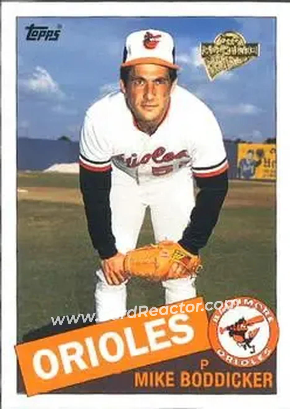 2004 Topps All-Time Fan Favorites #68 - Mike Boddicker - Baltimore Orioles - Front