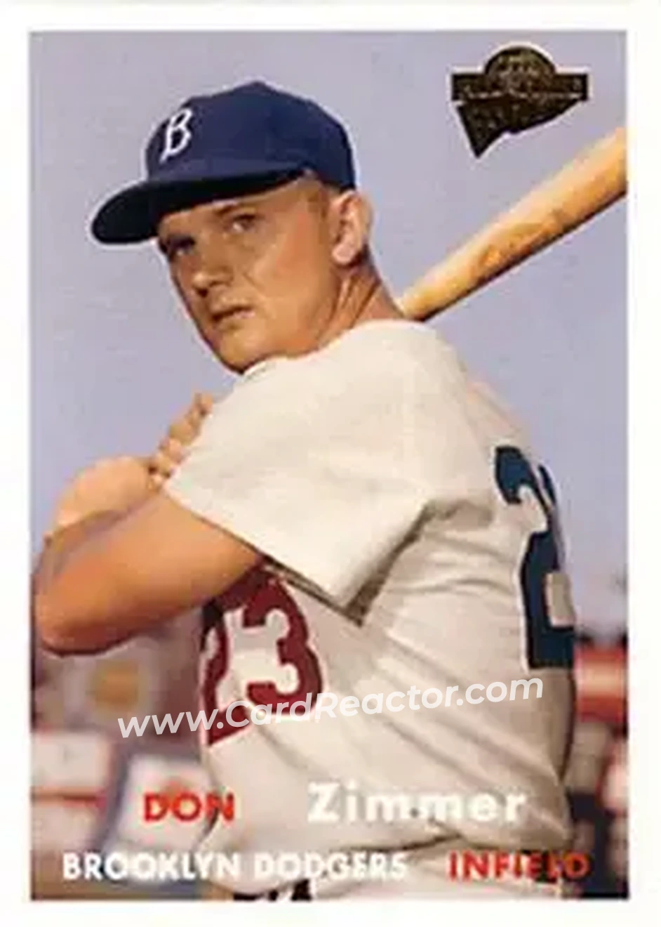 2004 Topps All-Time Fan Favorites #69 - Don Zimmer - Brooklyn Dodgers - Front