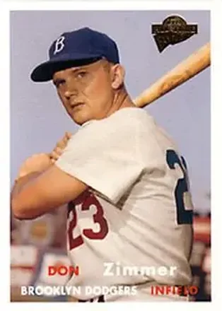 2004 Topps All-Time Fan Favorites #69 - Don Zimmer - Brooklyn Dodgers