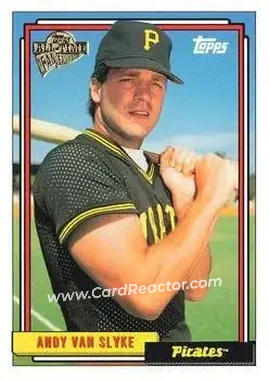 2004 Topps All-Time Fan Favorites #77 - Andy Van Slyke - Pittsburgh Pirates - Front